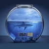 Thermomètre LCD 3D Digital Aquarium - Mes petits poissons